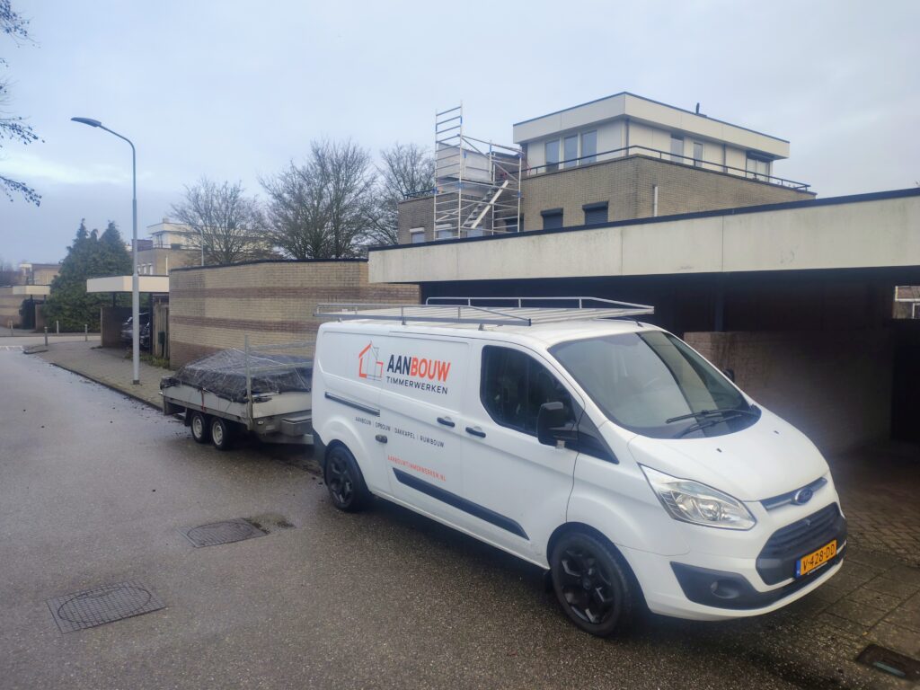 Dakopbouw zijaanzicht hoofddorp